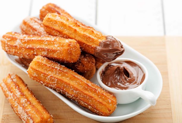 Churros de Chocolate en la Freidora de Aire